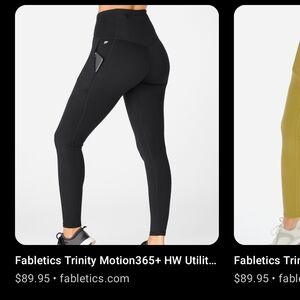 Fabletics Trinity High-Waisted Leggings in Black